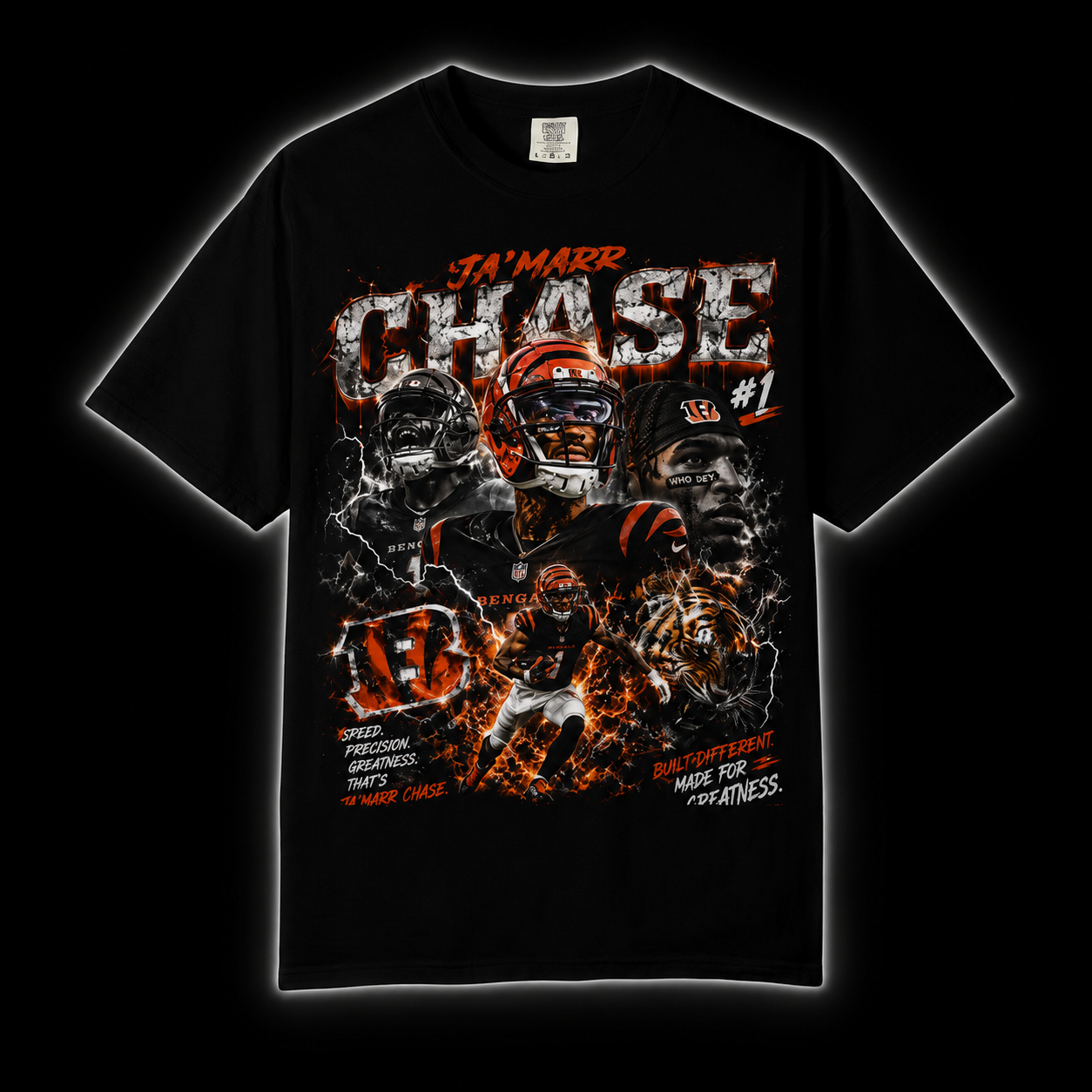 Ja'Marr Chase Graphic Tee