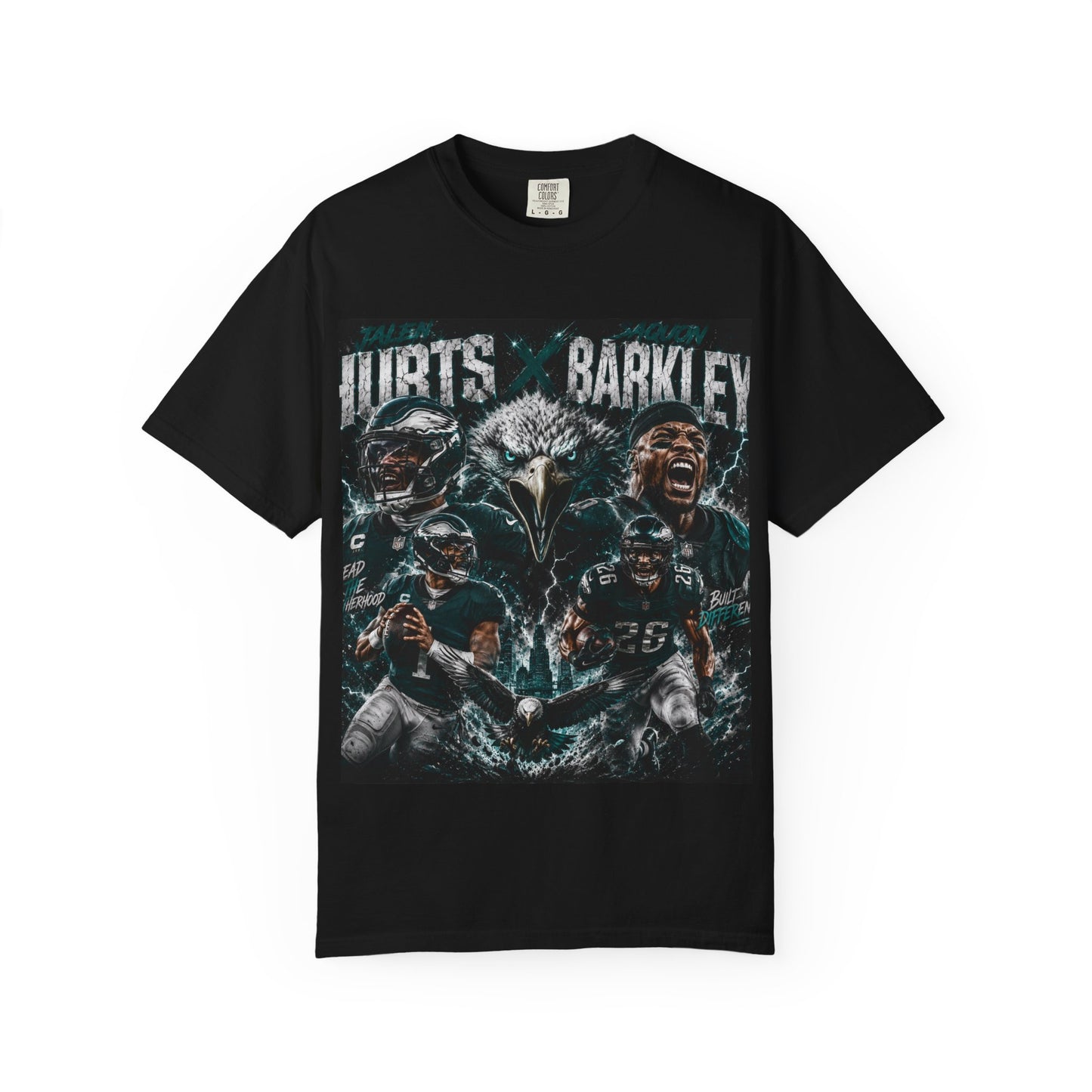 Eagles Hurts & Barkley Graphic